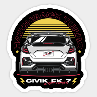 Civic FK8 Turbo Sticker